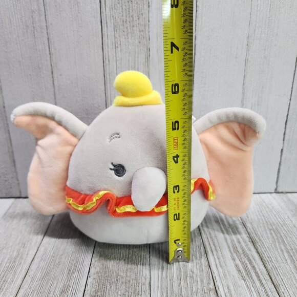 Disney Squishmallow Dumbo Elephant Plush 7'' Stuffed Animal Toy KellyToy - Picture 6 of 7